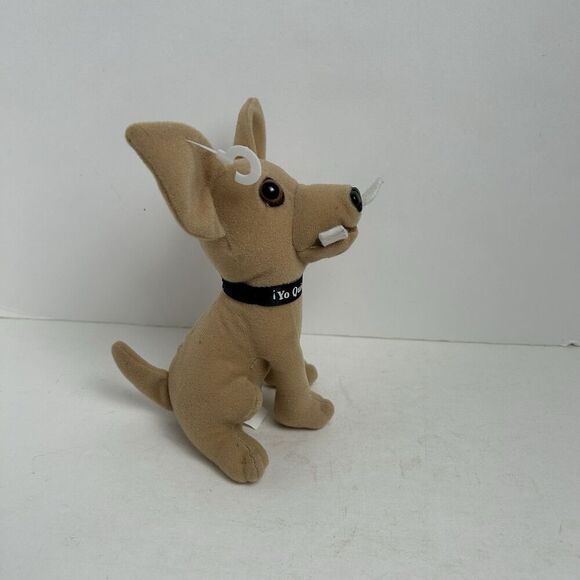 Vintage Plush Taco Bell Chihuahua with Free Tacos Sign Says ‘Here Lizard Lizard’ - Picture 4 of 5